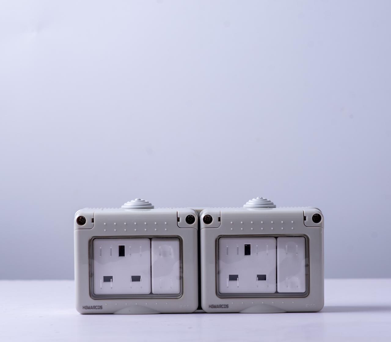 IP67 rated waterproof electrical socket